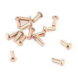 Aicosineg Solid Rivets,200Pcs 0.08" Dia x