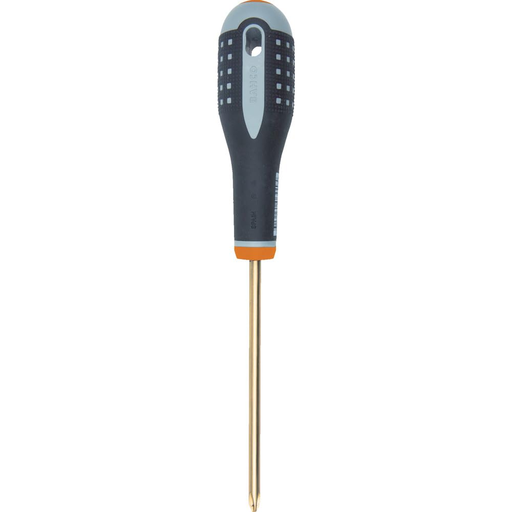 Bahco NSB302-1-100 PZ1 Beryllium Copper Ergo Philips Screwdriver, Multi-Colour