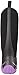 Muck Boots Hale Multi-Season Women's Rubber Boot, Black/Purple, 6 M US