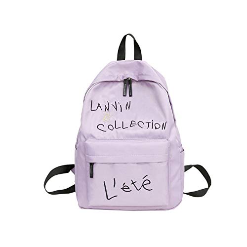 XIAOKEKE Oxford Cloth School Student Shoulder Bag Casual Wild Female Bag Travel Bag/School Bag/A 30X11X41CM