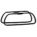 Valve Cover Gaskets, Rubber, Fits All Aircooled VW, Pair, Compatible with Dune Buggy