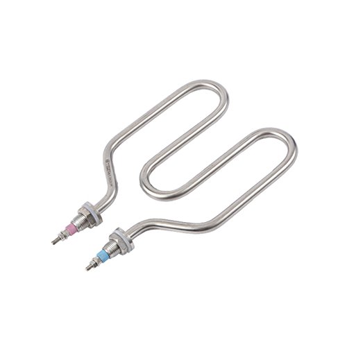 2U electric heat pipe for insulation barrels, 11mm stainless steel 304 heating element for radiator heater