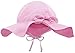 Sun Hat for Baby Girl Baby Girl Sun Hat UV Infant Hat for Toddler Girl Summer Hat Toddler Girl with UV UPF 50+, Pink 0-12 Months
