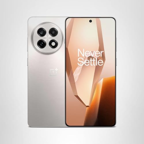 OnePlus 13R, 12 GB de RAM + 256 GB de almacenamiento, doble SIM, teléfono inteligente Android desbloqueado, con tecnología Snapdragon 8 Gen 3, carga rápida SUPERVOOC de 55 W, 2025, Astral Trail