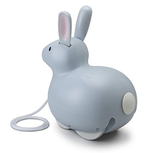 Kid O Pull and Hop Bunny Toddler Pull and Push Toy