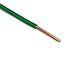 THE CIMPLE CO 10 FT - 10 AWG Solid Copper Wire - 10 Gauge Industrial THHN/THWN - 10 FT Insulated Grounding Wire - Green, 10 Feet (3 Meters)
