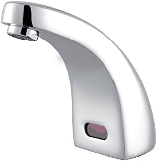 YKT Brass New Waterfall Touch Free Faucet Tap Automatic Sensor Undercounter Lavatory Wash Basin Sink Cold Mixer Bathroom Accessory Chrome Finish
