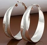 SOURBAN Women Large Circle Earrings Hoop Earrings
