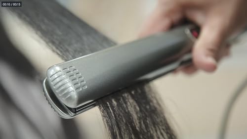Lizze Extreme Professional Hair Straightener | Original Nano Titanium Technology Straightens Dry, Frizzy Hair Curls | 250 Deg. C. (480'f) - 110 Volts