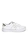 GUESS Factory Women's Gilda Logo Metallic Trim Low-Top Sneakers