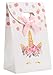 Ocosy 12Pcs Glitter Unicorn Party Favor Treat Bags, Goddie and Candy Bags, Unicorn Paper Gift Bags, Unicorn Party Supplies (12Pk)
