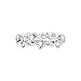 Pandora Jewelry - Knotted Hearts Ring for Women in Sterling Silver, Size 7.5 US / 56 EU