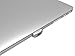 Maclocks MBPRLDGZ01 Ledge Security Lock Slot Adapter for MacBook Pro (Silver)