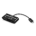 kwmobile 3in1 Micro USB Adapter Card Reader OTG for Amazon Fire HD 10 (2015) black