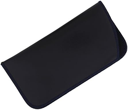 Faux Leather Eyeglass Slip Case In Navy, Gray, Black, Burgundy, And Hunter Green