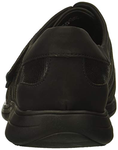 TROTTERS WOMEN’S JOY SNEAKER, BLACK PATENT SUEDE, 8.5 W US