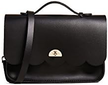 Cambridge Satchel Women's Cloud Bag with Handle, Black, One Size