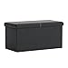 Sauder Beginnings Large Ottoman, Black finish