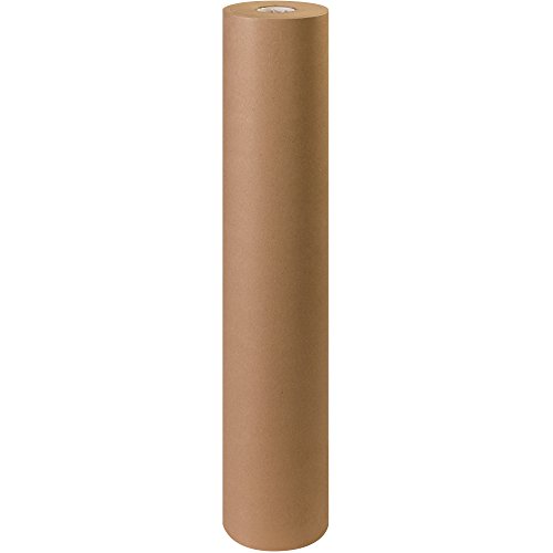 Aviditi Kraft Paper Roll, 50#, 48" x 720', Kraft, 100% Recycled Paper, Ideal fo…