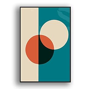 Framed Canvas Wall Art for Living Room,...