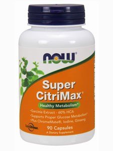 Super Citrimax with Chromium 750 mg - 90 Capsules by Now Super Citrimax with Chromium 750 mg - 90 Capsules by Now