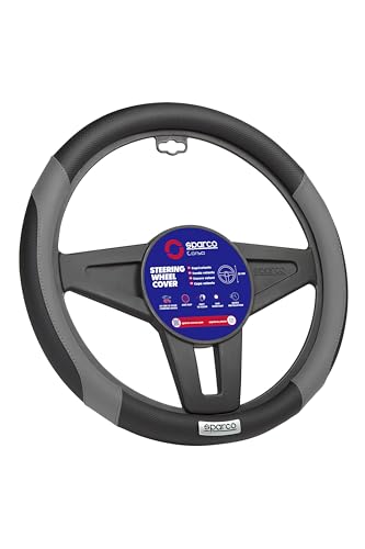 Sparco SPC1113GR Steering Wheel Cover C1113 Black/Gray Universal CAR