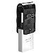 Silicon Power 64GB Flash Drive USB 3.0 Dual Drive USB Type-C C31 Swivel Dual Flash Drive Type C Ready for Smartphones Tablets and New MacBook (SP064GBUC3C31V1K)