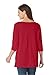Woman Within Plus Size Perfect Three-Quarter Sleeve Boatneck Tee