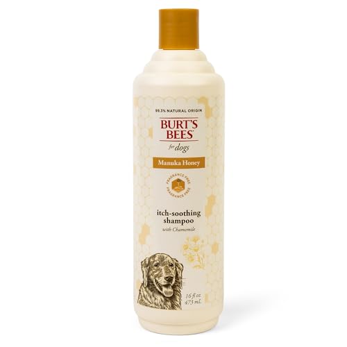 BURT'S BEES FOR PETS Itch Relief Shampoo for Dogs, Manuka Honey & Chamomile, So…