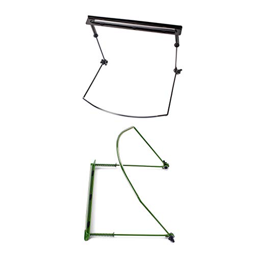 Yuuups Professional Green Harmonica Neck Holder Harp Rack Support For 24 Holes