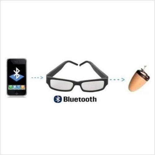 hotsell999 Glasses Bluetooth Earpiece Spy Hidden Wireless Invisible Mini Covert Exam Test