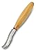 BeaverCraft, Wood Carving Bent Gouge K8a/14 0.55" - Spoon Carving Tools - Woodworking Hand Chisel Compact Wood Carving Knife for Beginners and Profi - Hobbies for Adults and Kids - Carbon Steel Blade
