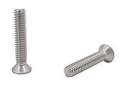 FixtureDisplays® 8-32 X 7/8" Stainless Flat Head
