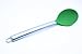 Large Silicone Kitchen Mixing Serving Spoon by Chef Frog - For Home or Professional Use - Features our “Stay-Cool” Stainless Steel Handle