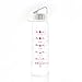 White Pink Serenity Straw Motivational Bottle®