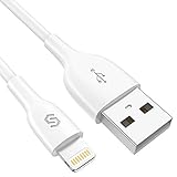 Syncwire iPhone Charger Lightning Cable - 3.3ft [Apple Mfi Certified] Fast Charging & Syncing Apple Charger Cord for iPhone 11 XS Max XR X 8 Plus 7 Plus 6S 6 Plus Se 5, iPad iPod - White