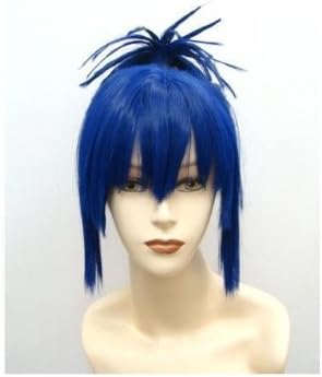 Amazon ピスコス Piscos けんぷファー 瀬能ナツル 風 コスプレキャラクターウィッグ 耐熱毛 Sn Tf ネイビーブルー 青系 コスプレ 仮装 通販
