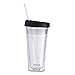 Ninja Coffee Maker for Hot/Iced/Frozen Coffee with 4 Brew Sizes, Programmable Auto-iQ, Milk Frother, 43oz Glass Carafe, and Tumbler (CF080Z)