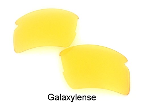 Galaxy Replacement Lenses For Oakley Flak 2.0 XL Yellow Night Vision 100% UVAB. - Thumbnail 2