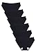Wealurre Seamless Underwear Invisible Bikini No Show Nylon Spandex Women Panties (Black,M)