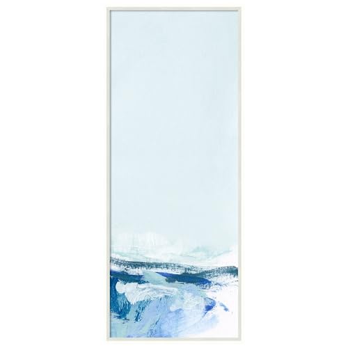 Amanti Art Framed Fabric Pinboard 17 x 41, Coastal V by Christina Long Printed…
