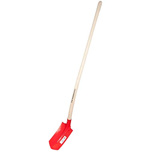 SHW-FIRE | Kabelgrabenschaufel 30x16 cm mit Trittschutz, robuster Spezialstahl, Langer Eschenholzstiel, ideal für schmale Gräben, Schaufel für Drainagen & Kabelverlegung | Made in Germany – Bild 4