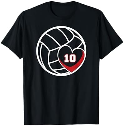 Amazon.com: Volleyball Jersey Number 10 Design Player Mom Game Day