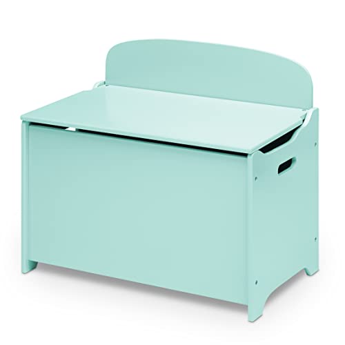 Delta Children MySize Deluxe Toy Box, Mint Pricepulse
