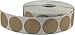 Natural Kraft Color Coding Labels Round Circle Dots 1 Inch 500 Total Adhesive Stickers