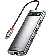 Baseus 8-in-1 usb c ハブ hdmi 変換 ( 4K HDMI出力ポート / Power Delivery 100W 急速充電ポート / 1Gbpsイーサネット / 3*USB...