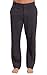 PajamaJeans Men's Dark Gray SLAX Dress Pants, Charcoal, Large