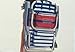 Tommy Bahama 2 Backpack Beach Chairs with Cup Holders (Multicolor Stripes + Multicolor Stripes) + 1 Medium Tote Bag