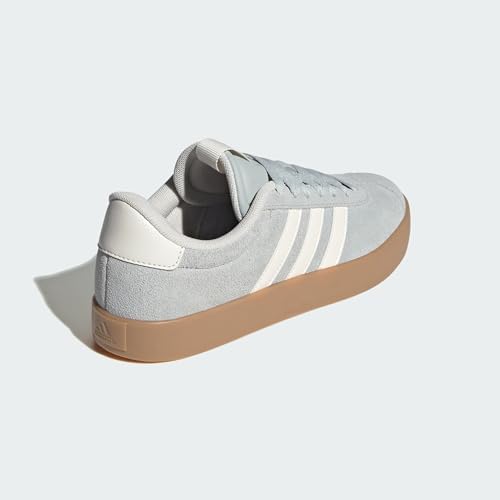 Damen VL Court 3.0 Shoes, Wonder Silver/Off White/Gum, 36 2/3 EU
