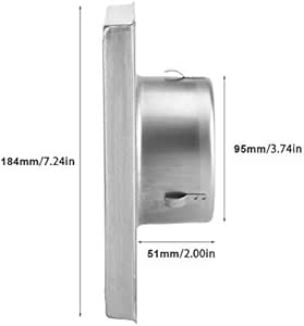 Rejilla de ventilación 100 mm de salida de aire del conducto Grill aire